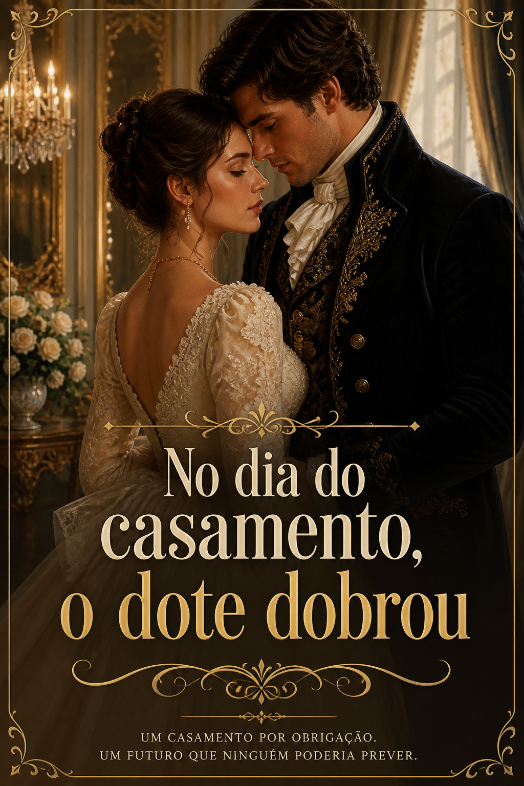 No dia do casamento, o dote dobrou